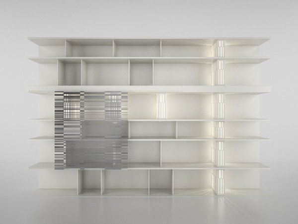 Molteni Sequence 1 with books -300x200x40 45 cm N04 in M4D Vol11