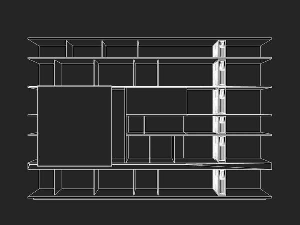 Molteni Sequence 2 with books