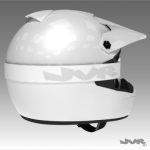 Motocross Helmet and Goggles