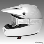 Motocross Helmet and Goggles