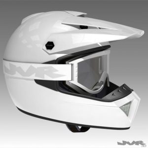 Motocross Helmet and Goggles