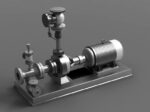 Motor crusher air valve pump factory equipment