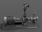 Motor crusher air valve pump factory equipment
