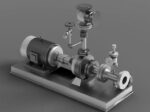 Motor crusher air valve pump factory equipment
