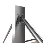 Motorized Pergola 3a stainless steel satin polished