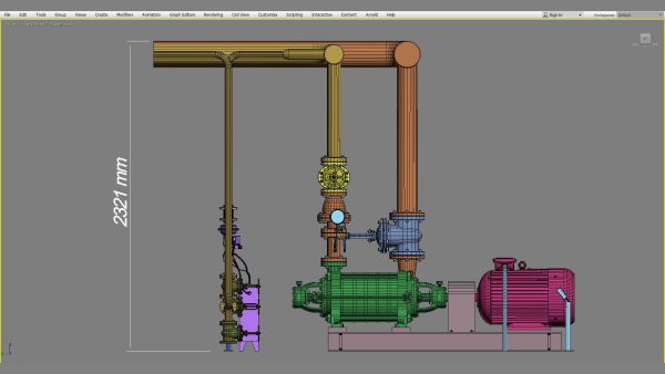 Multisection centrifugal  water pump
