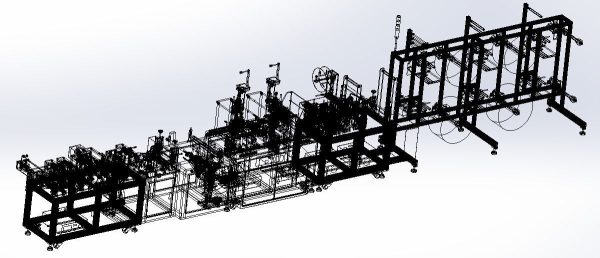 N95 mask production machine