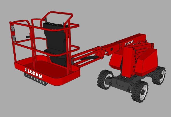 Nacelle JLG 340aj LOXAM - JLG 340aj LOXAM boom lift