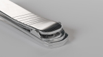 Nail clipper with nail cleaner - metal