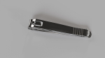 Nail clipper with nail cleaner - metal