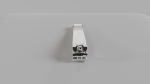 Nail clipper with nail cleaner - metal