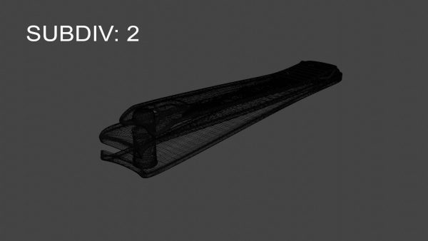 Nail clipper with nail cleaner - metal