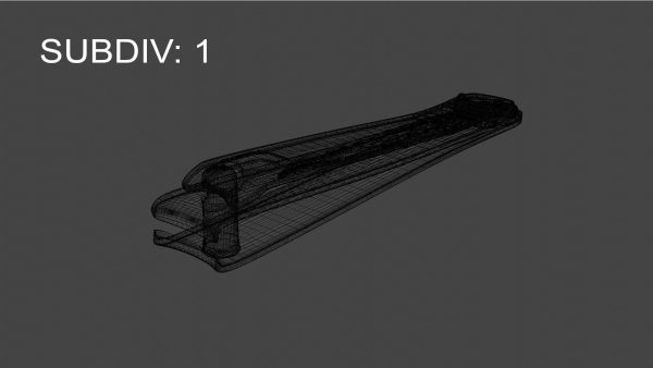 Nail clipper with nail cleaner - metal