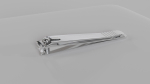 Nail clipper with nail cleaner - metal