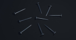 Nails 3D Model group of