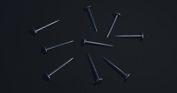 Nails 3D Model group of