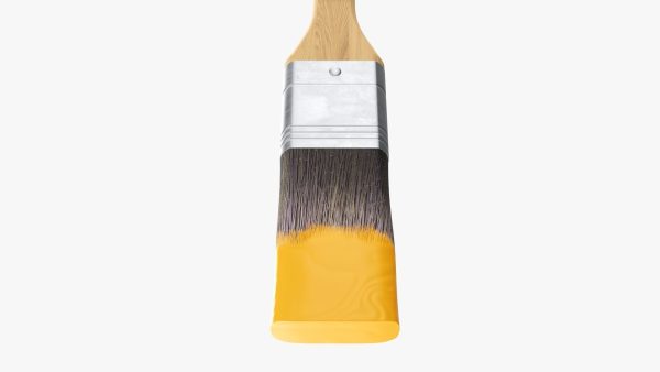 Narrow painting brush 01