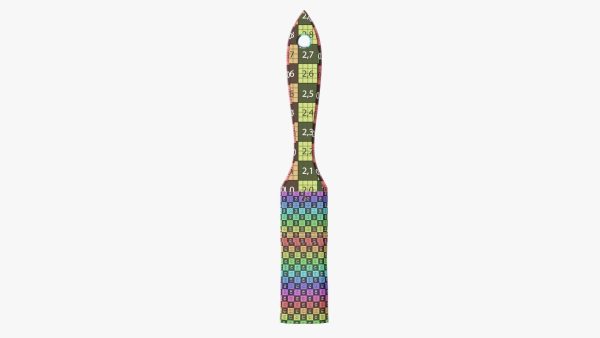 Narrow painting brush 01