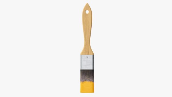 Narrow painting brush 01