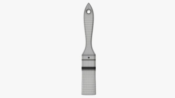 Narrow painting brush 01