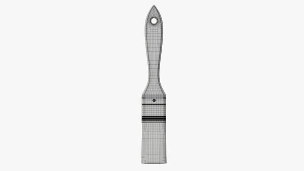 Narrow painting brush 01