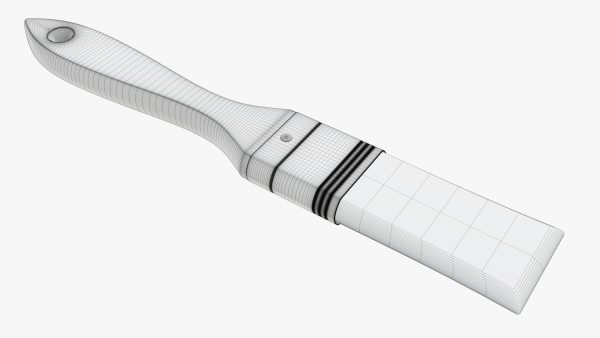 Narrow painting brush 03