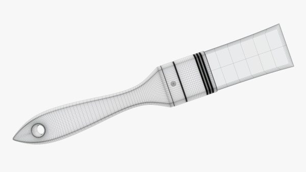 Narrow painting brush 03
