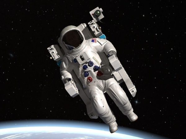 NASA MMU Astronaut with backpack