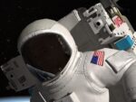 NASA MMU Astronaut with backpack