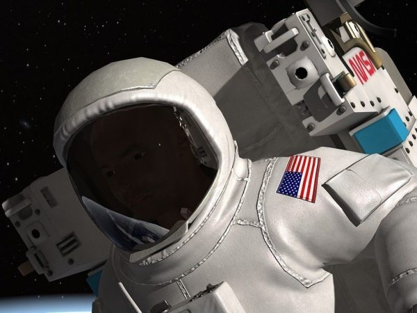 NASA MMU Astronaut with backpack