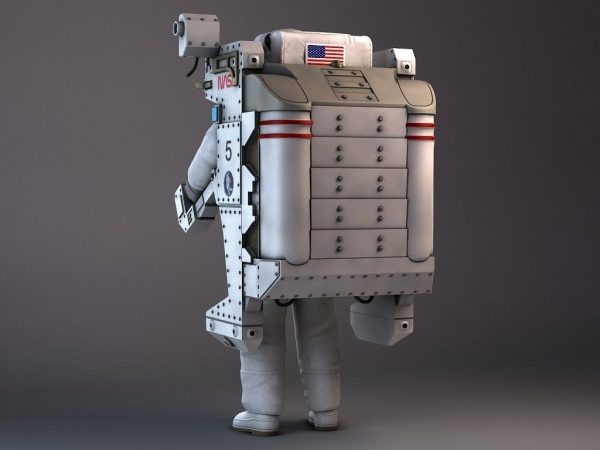 NASA MMU Astronaut with backpack