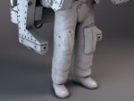 NASA MMU Astronaut with backpack