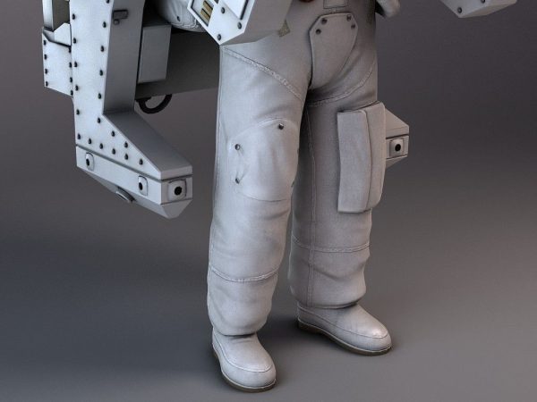 NASA MMU Astronaut with backpack