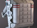 NASA MMU Astronaut with backpack