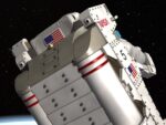NASA MMU Astronaut with backpack