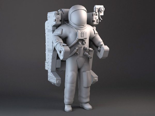 NASA MMU Astronaut with backpack