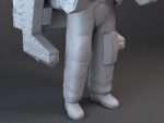 NASA MMU Astronaut with backpack