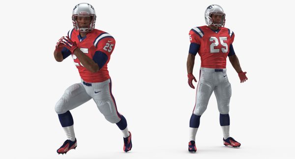 New England Patriots American Football Player Rigged