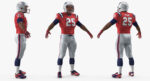New England Patriots American Football Player Rigged