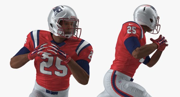 New England Patriots American Football Player Rigged