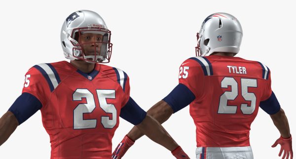 New England Patriots American Football Player Rigged