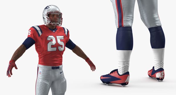 New England Patriots American Football Player Rigged