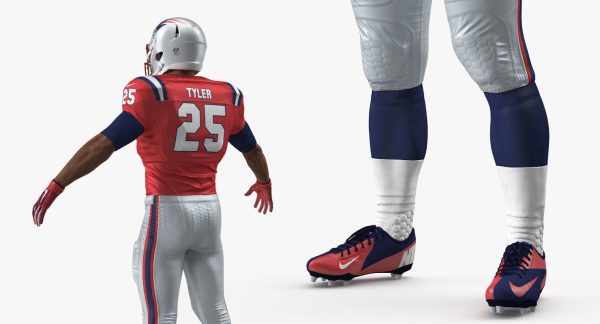 New England Patriots American Football Player Rigged