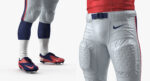 New England Patriots American Football Player Rigged