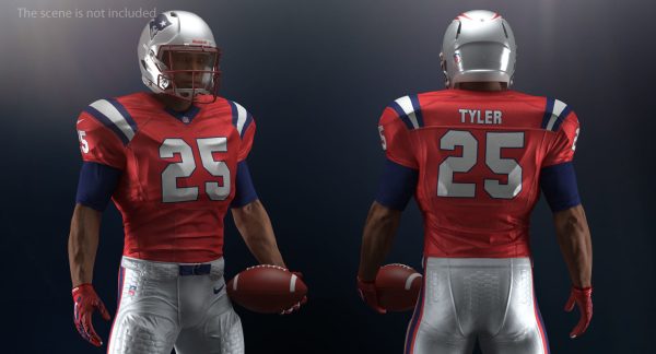 New England Patriots American Football Player Rigged