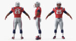 New England Patriots American Football Player Rigged