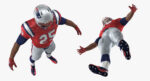 New England Patriots American Football Player Rigged