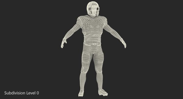 New England Patriots American Football Player Rigged