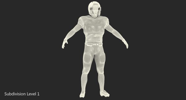New England Patriots American Football Player Rigged