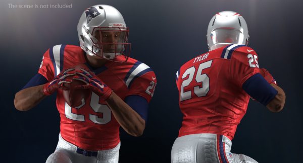 New England Patriots American Football Player Rigged